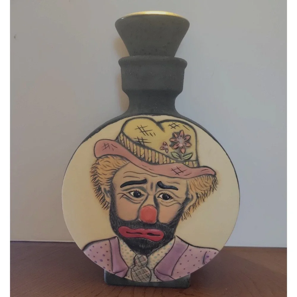 Handmade ceramic sad